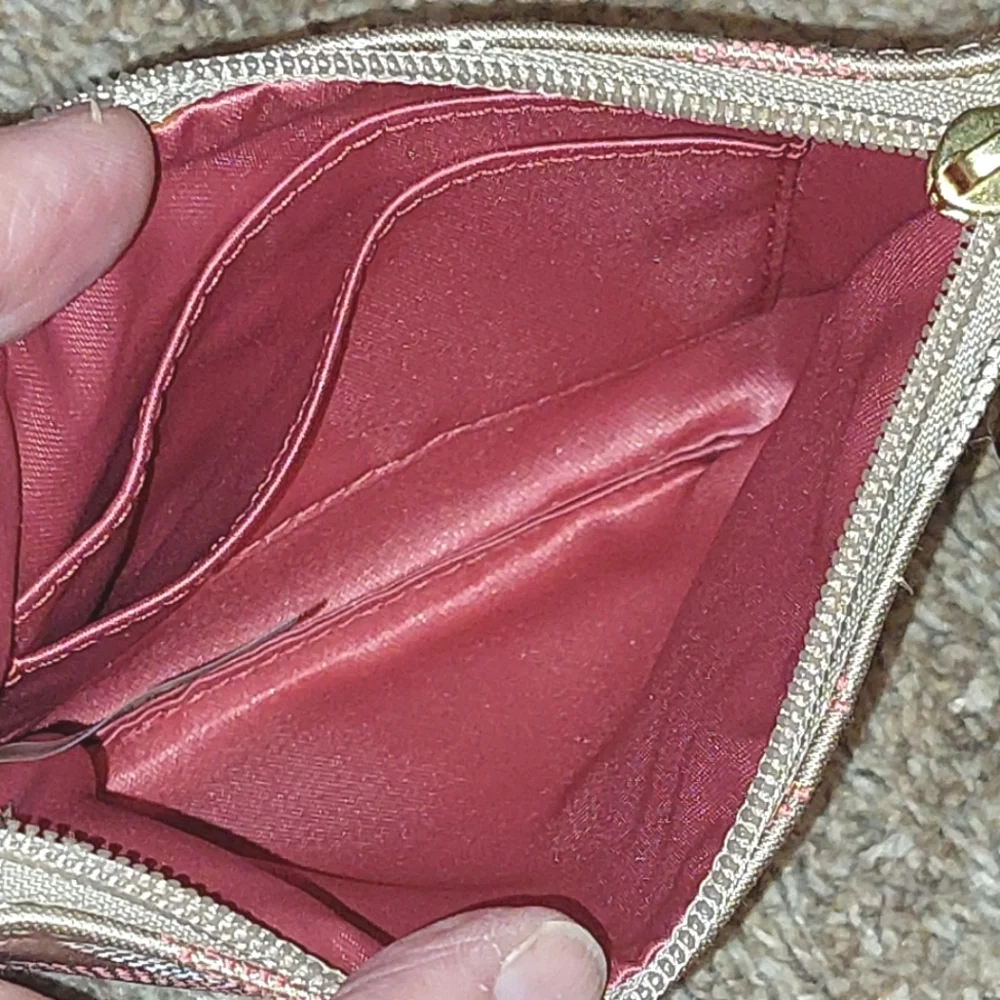 COACH Ashley Dot Op Art Small Wristlet
